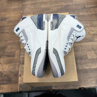 Midnight Navy Jordan 3 Retro (USED, No Box)