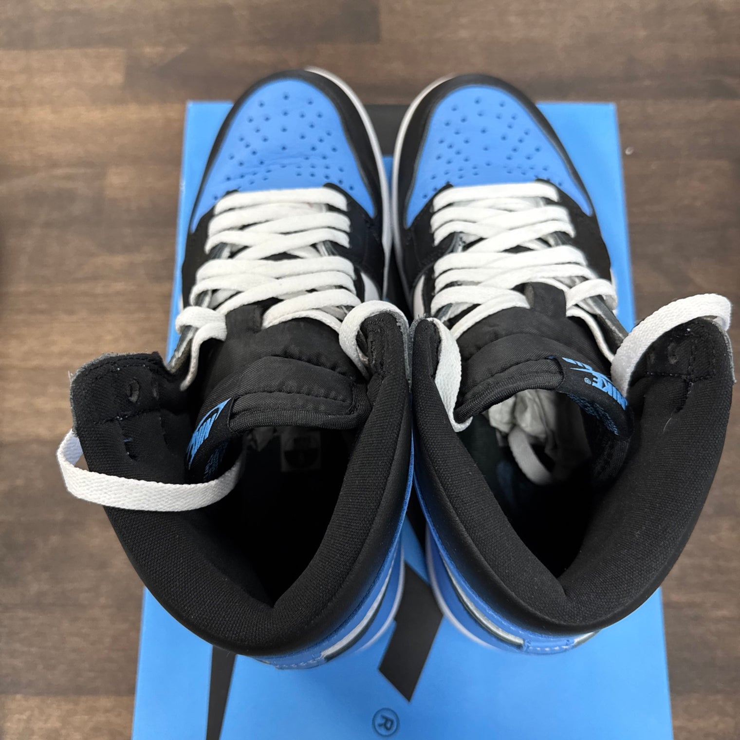 UNC Toe Jordan 1 High (USED)