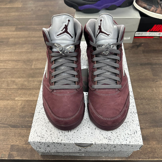 Burgundy Jordan 5 (USED)