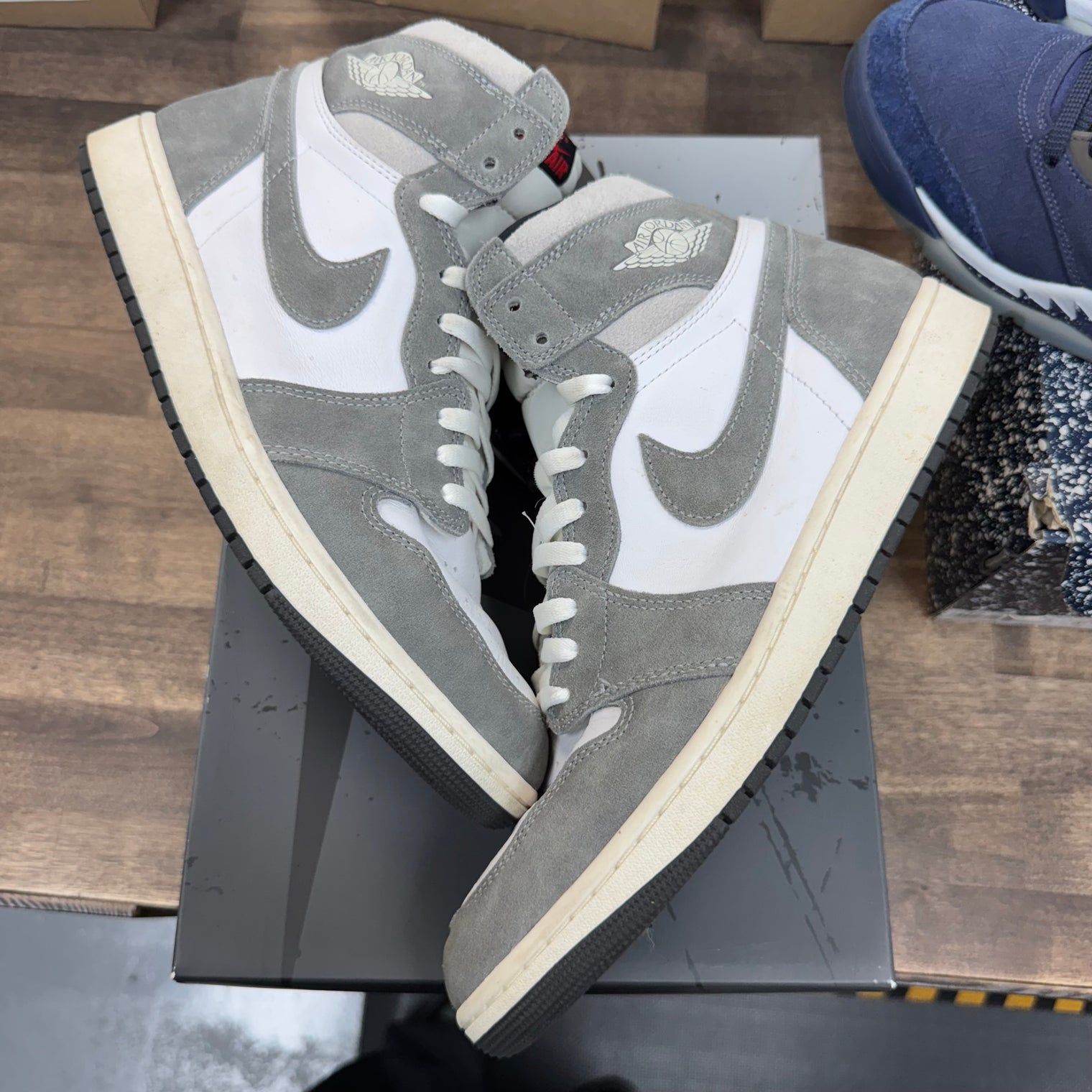 Washed Black Jordan 1 High (USED)