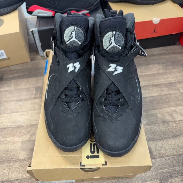 Chrome Jordan 8 Retro (USED, Replacement Box)