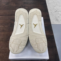 (W) Metallic Gold Jordan 4 (Lightly Worn)