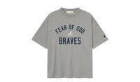 Essentials Fear of God Braves 90's Tee Dark Heather