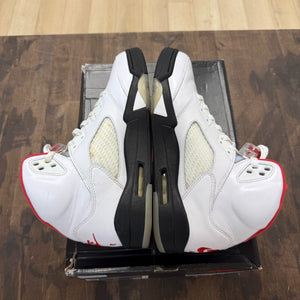 Jordan 5 Retro Fire Red Silver Tongue (2020) - Image 4