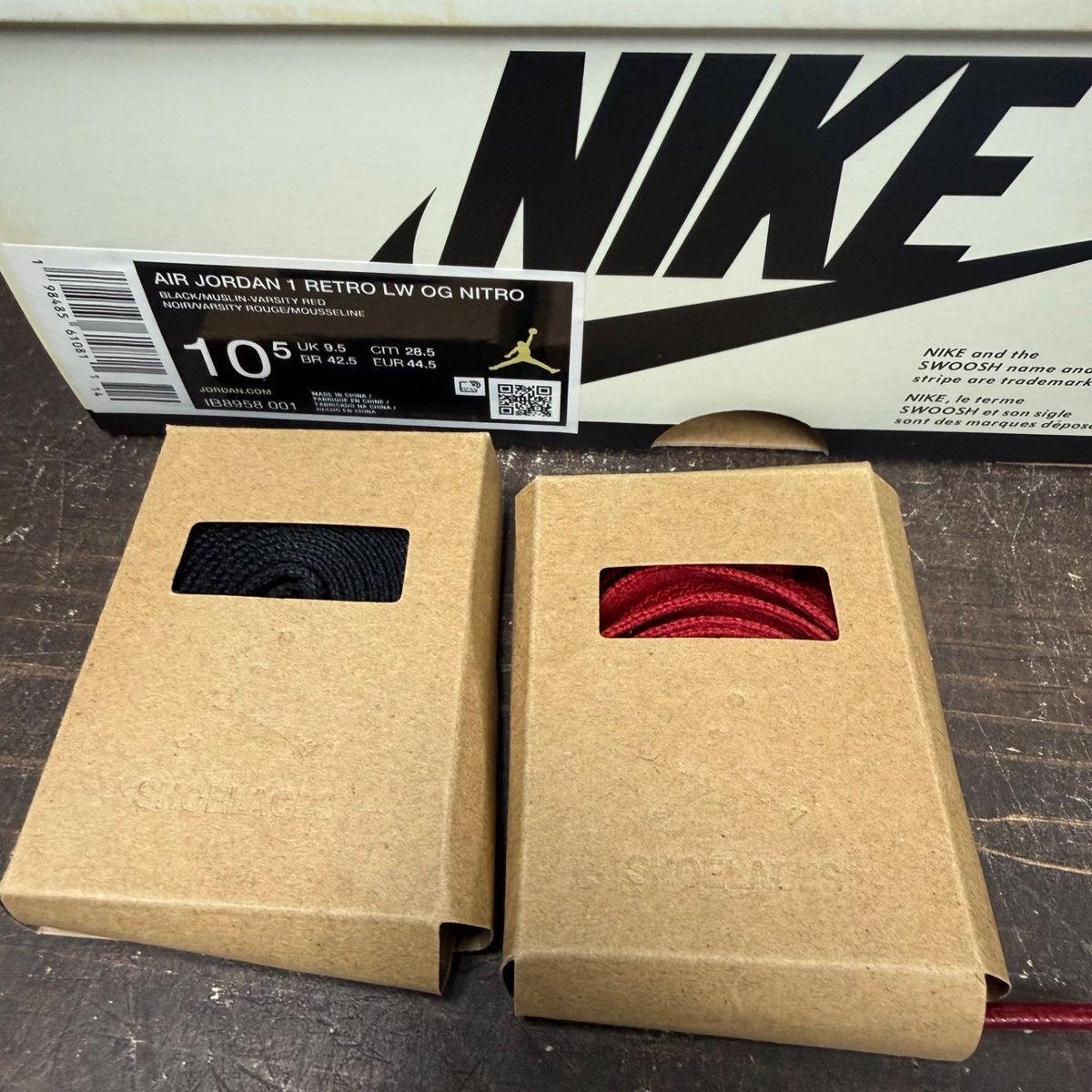 Jordan 1 Retro Low OG Nigel Sylvester Better With Time Size 10.5 (Pre-Owned) - aux