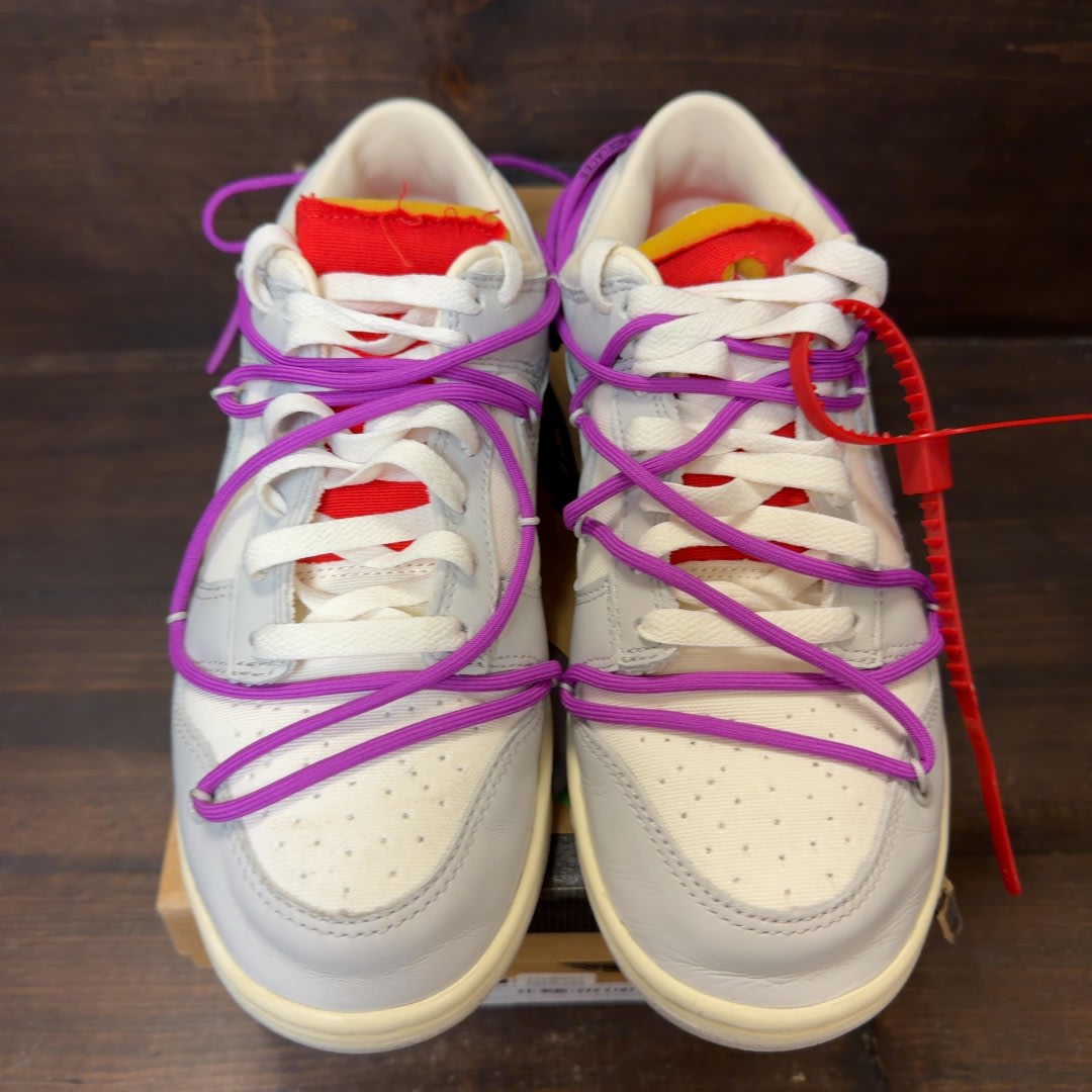 Nike Dunk Low Off-White Lot 45 - Image 3