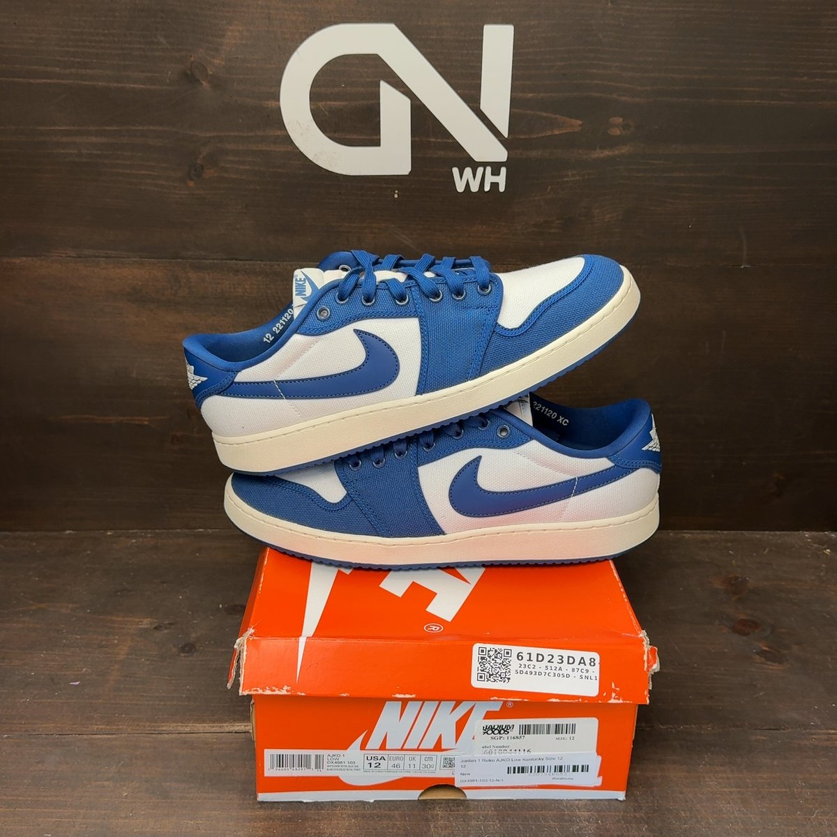 Jordan 1 Retro AJKO Low Kentucky Size 12 - front