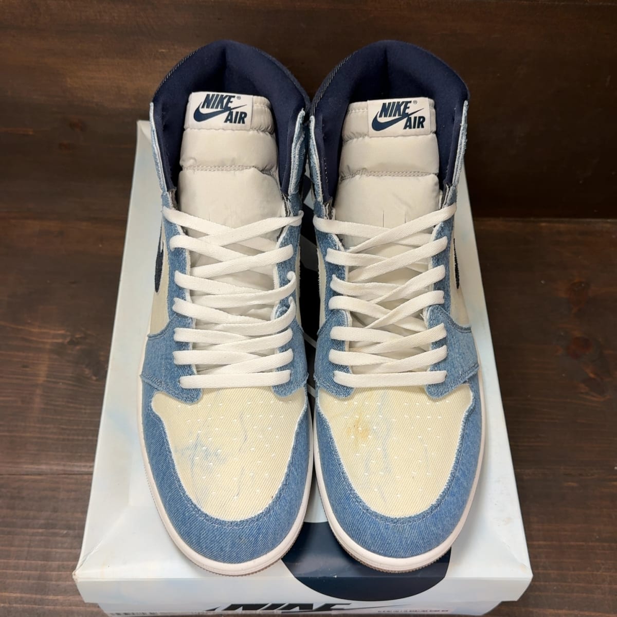 Jordan 1 Retro High OG Denim Size 15 (Pre-Owned) - tag