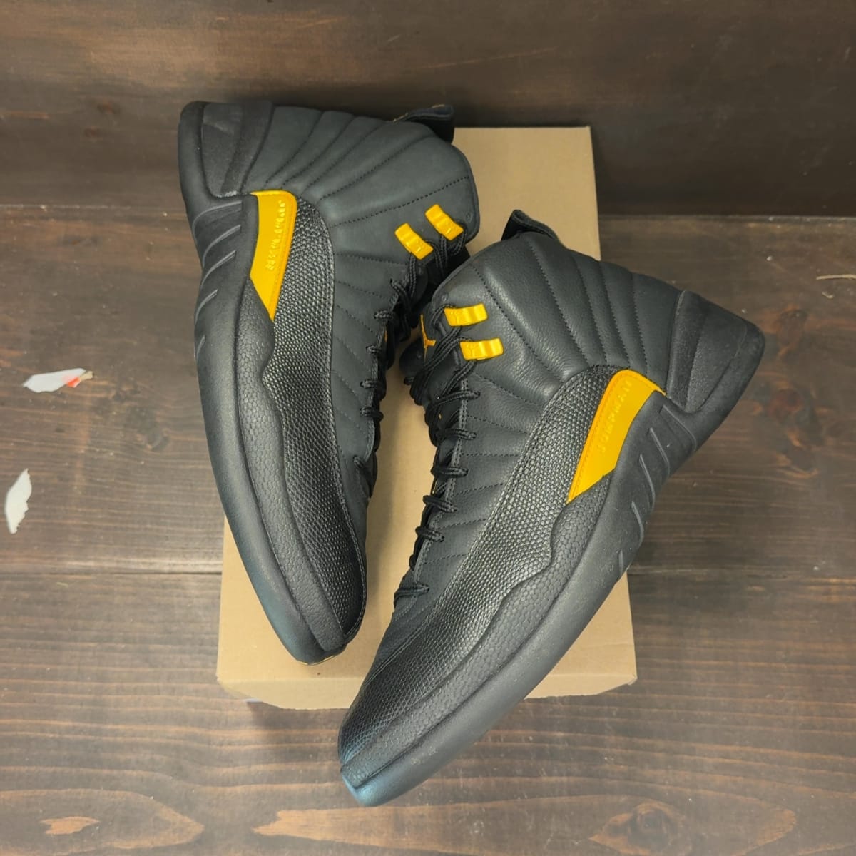 Jordan 12 Retro Black Taxi Size 13 (Pre-Owned) - back