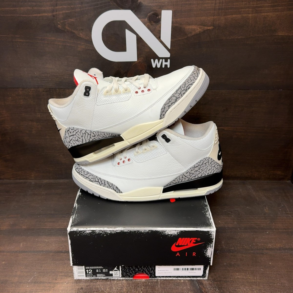 Jordan 3 Retro White Cement Reimagined - Image 1