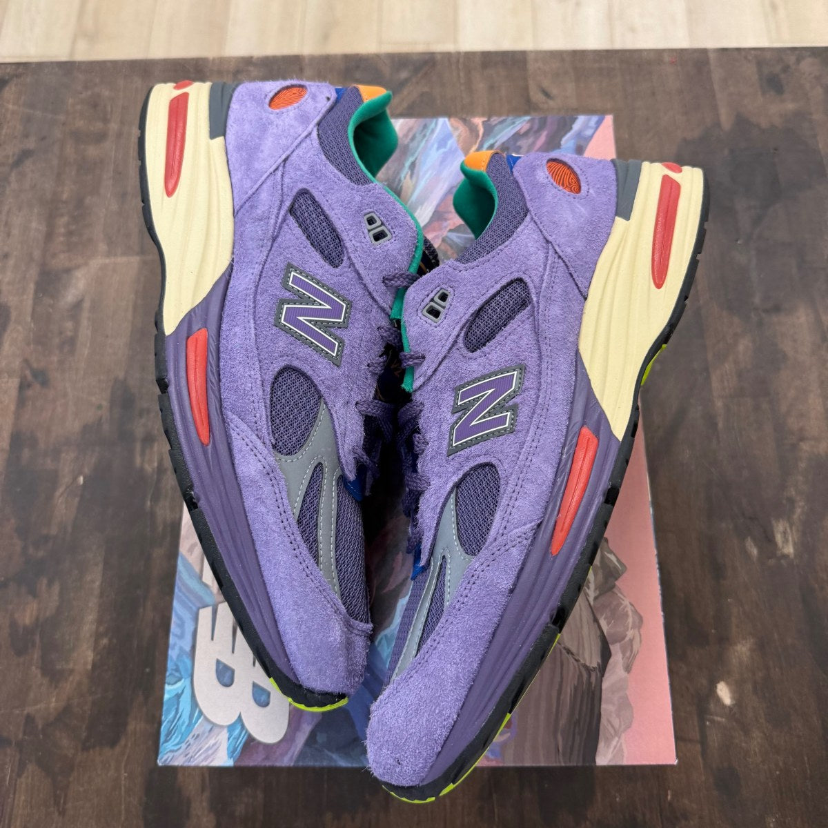 New Balance 991v2 MiUK Salehe Bembury Colors Be The Palette - Image 1
