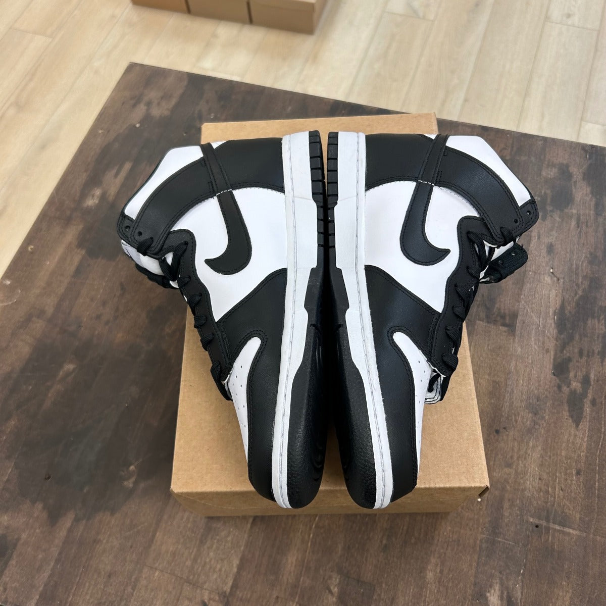 Nike Dunk High Panda Black White (2021/2024) Size 10.5 (Pre-Owned) - Image 3