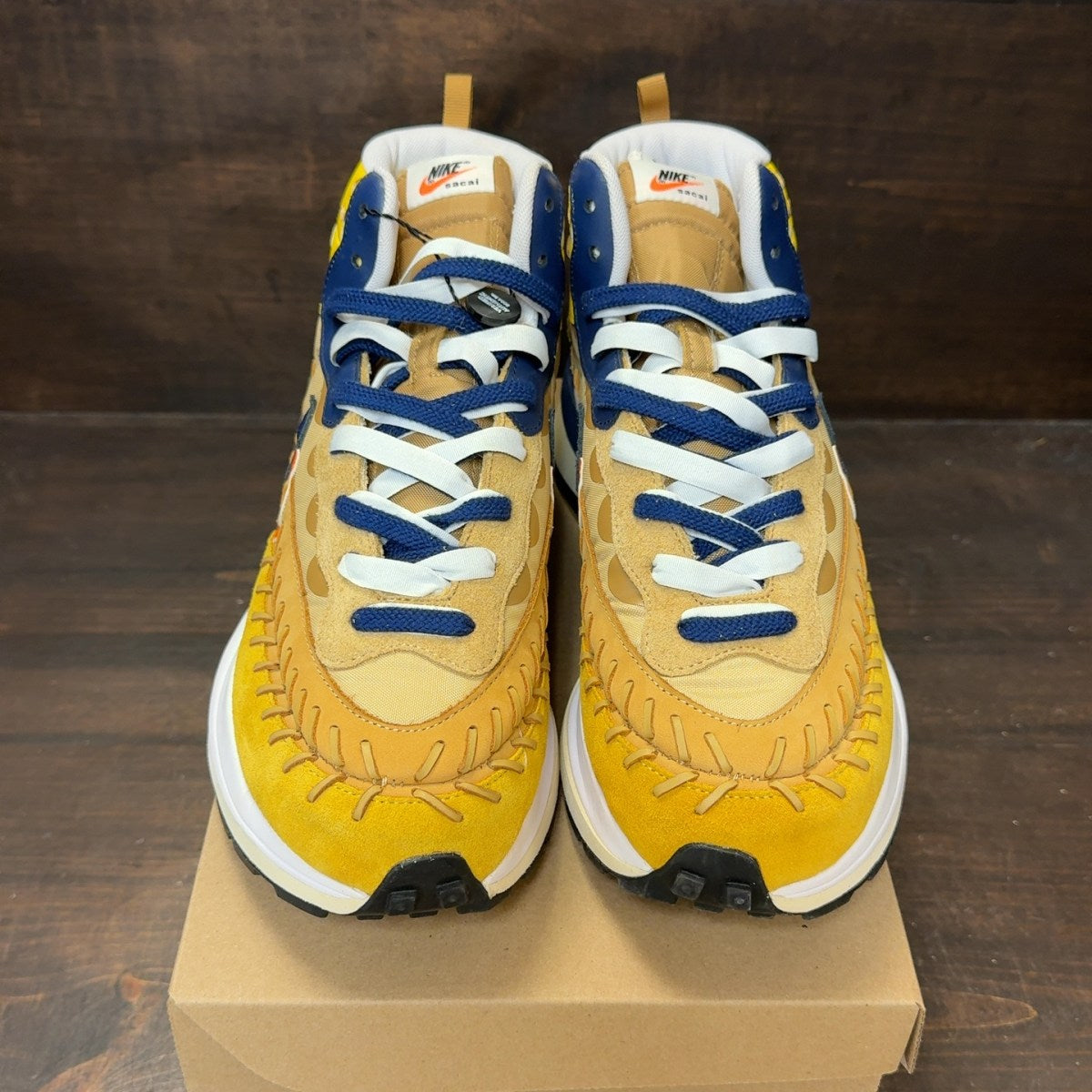 Nike Vaporwaffle sacai Jean Paul Gaultier Sesame Blue Size 11 - Image 3