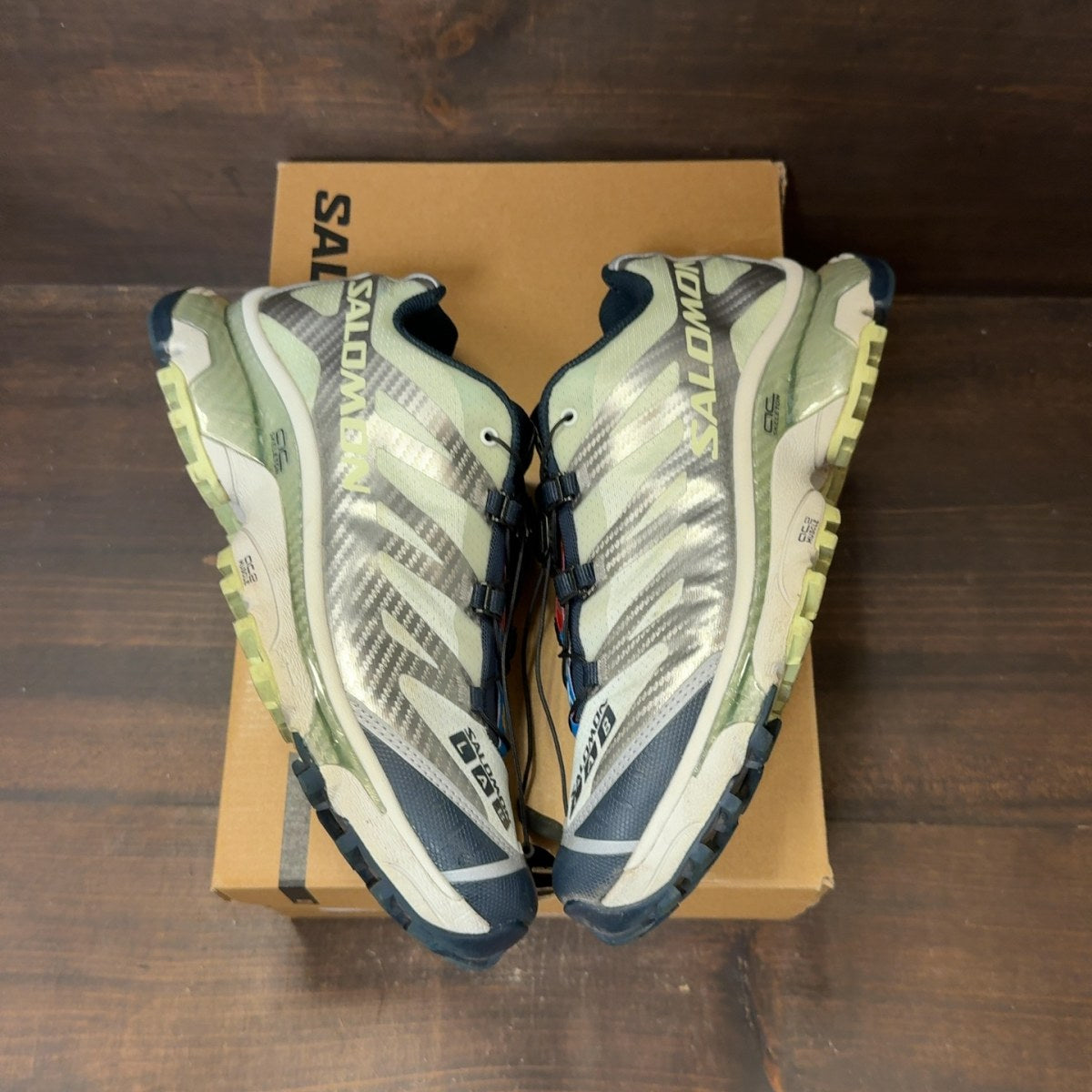 Salomon XT-4 OG Carbon Celadon Green Size 7.5 (Pre-Owned) - Image 2