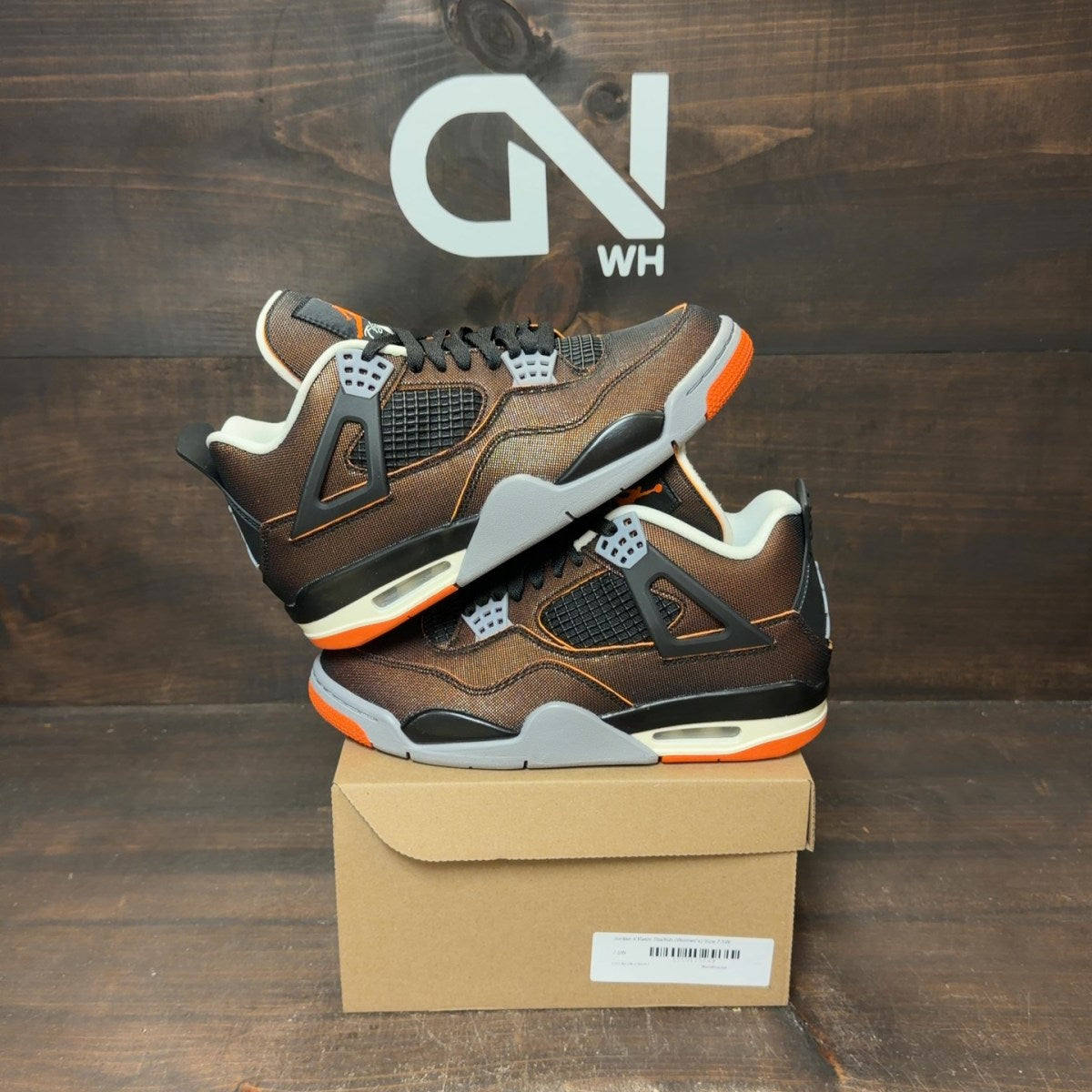 Jordan 4 Retro Starfish (Women's) Size 7.5W - Image 1