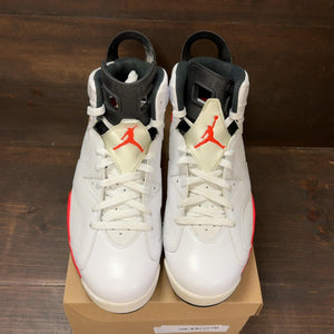 Jordan 6 Retro Infrared White (2014) Size 12.5 (Pre-Owned) - tag