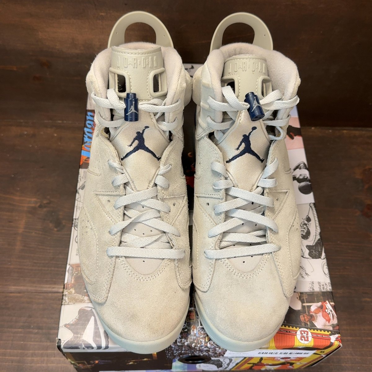 Jordan 6 Retro Georgetown (2022) Size 11 (Pre-Owned) - tag