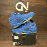 Jordan 5 Retro Blue Suede (GS) - Image 1