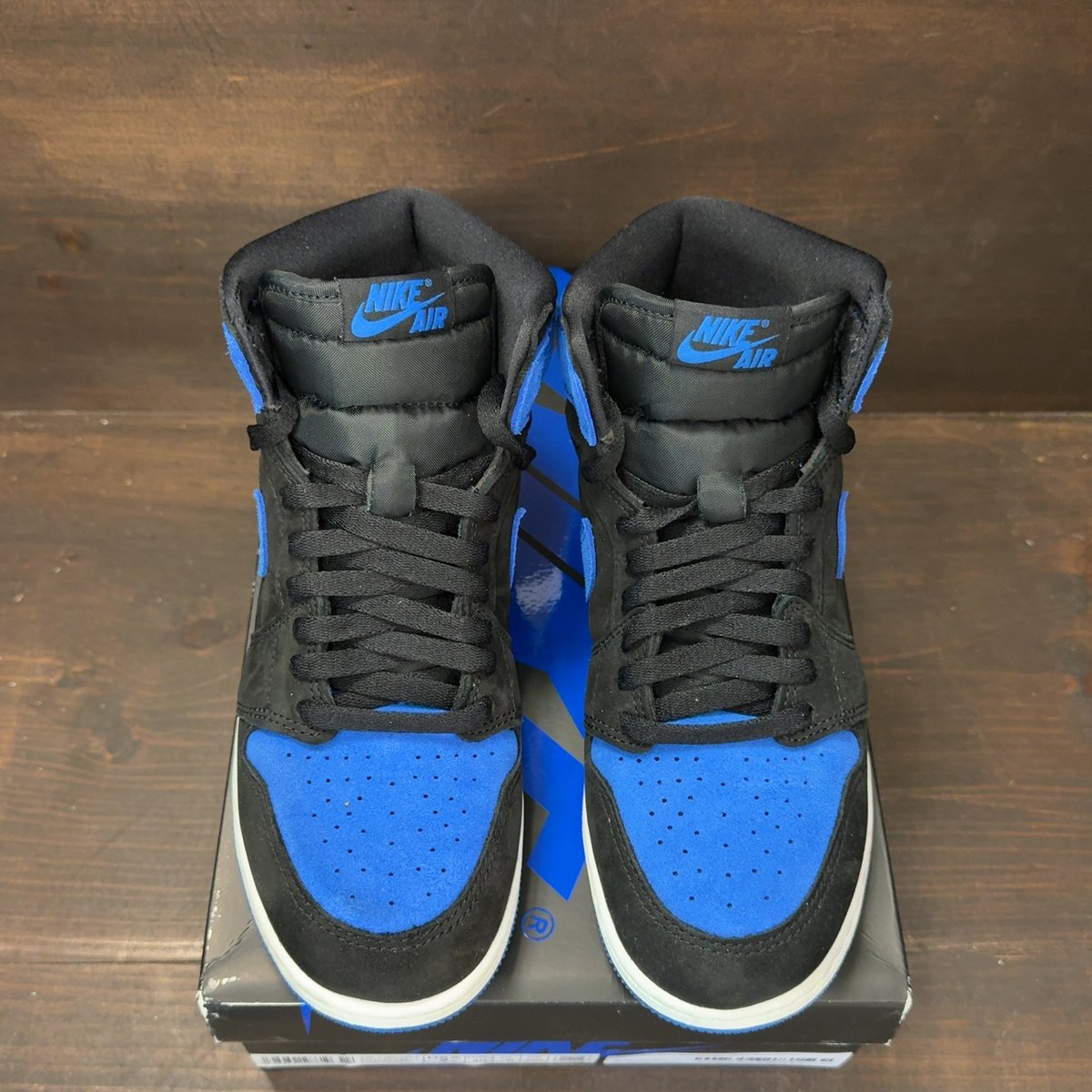 Jordan 1 Retro High OG Royal Reimagined (GS) Size 7Y (Pre-Owned) - tag
