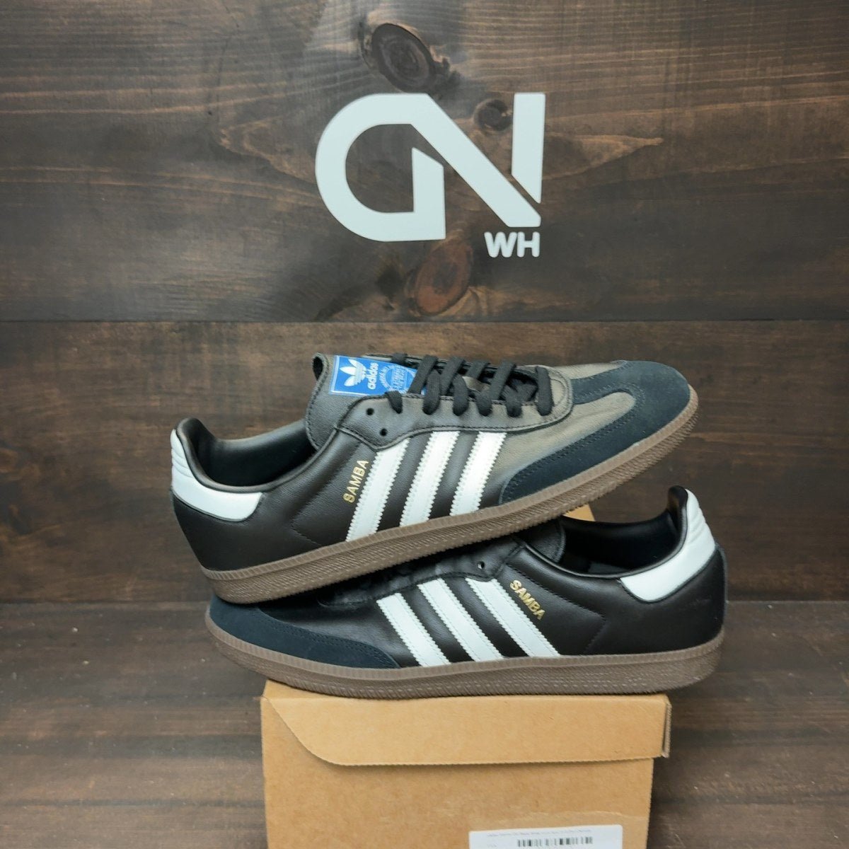 adidas Samba OG Black White Gum Size 11.5 (Pre-Owned) - Image 1