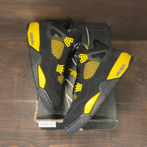 Jordan 4 Retro Thunder (2023) Size 11 (Pre-Owned) - back
