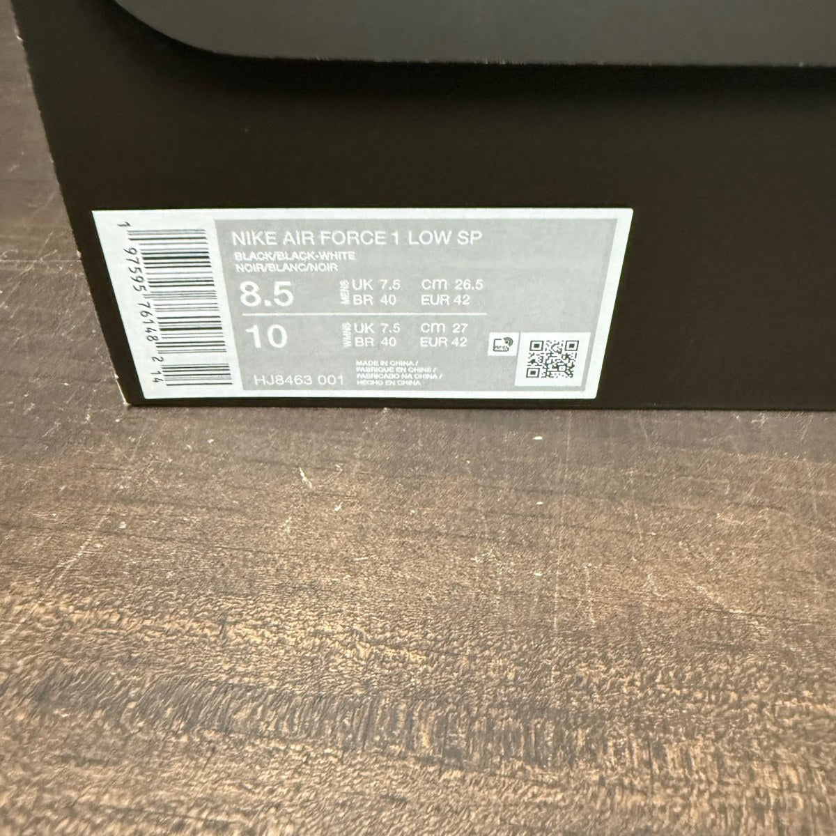 Nike Air Force 1 Low Cactus Plant Flea Market Black (2024) - Image 7