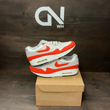 Nike Air Max 1 Habanero Red (Women's) Size 7.5W (Pre-Owned) - Image 1