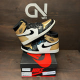 Jordan 1 Retro High NRG Patent Gold Toe Size 10.5 (Pre-Owned) - front