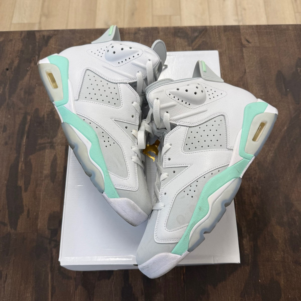 Jordan 6 Retro Mint Foam (Women's) - Image 1