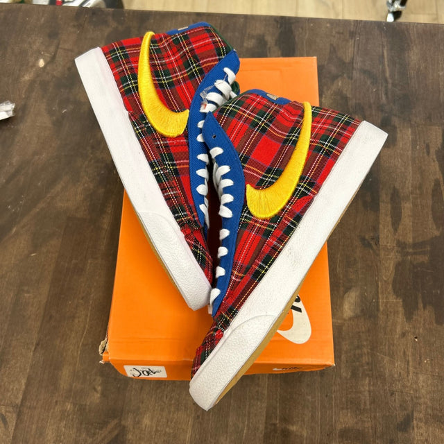 Nike Blazer Mid 77 Vintage Coming to America Size 9.5 (Lightly Worn Pre-Owned) - Image 1