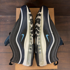 Nike Air Max 97 Black Dark Obsidian University Blue Size 9.5 (Pre-Owned) - Image 6