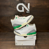 Jordan 3 Retro Lucky Green (Women's) Size 7W (Pre-Owned)