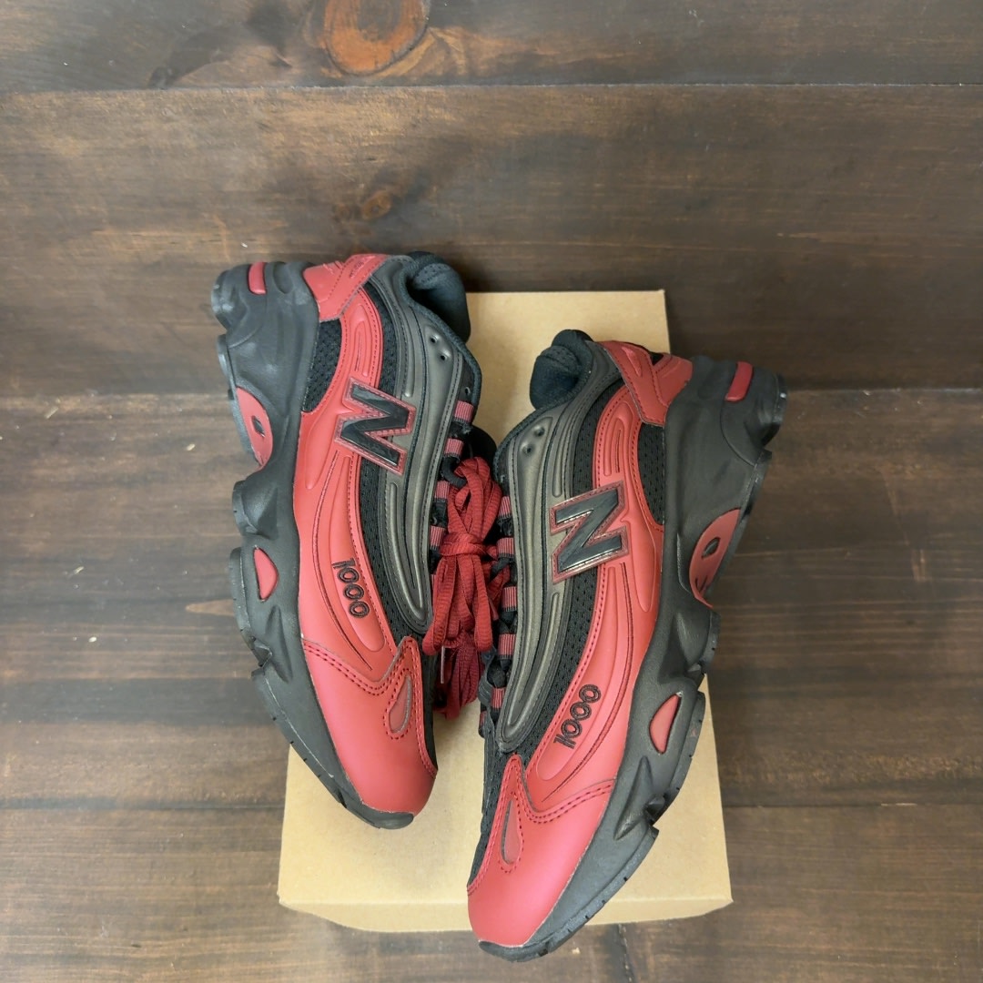 New Balance 1000 Black Burgundy Size 8.5 (Pre-Owned) - Image 2