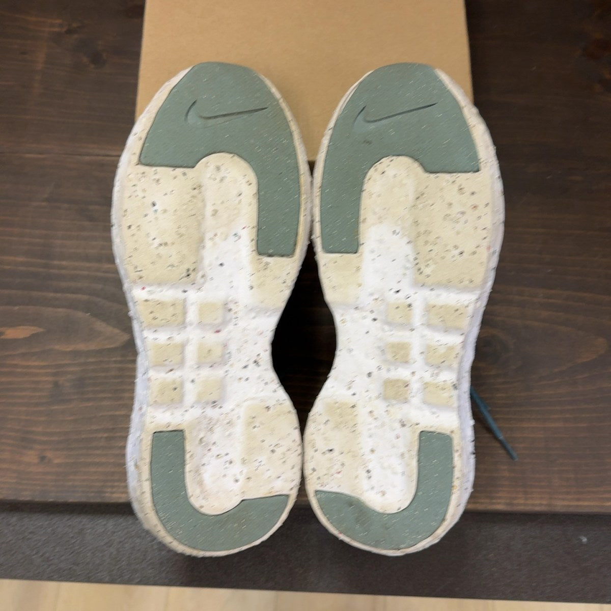 Nike Crater Impact Ash Green Volt Grey Size 10 (Pre-Owned) - Image 8