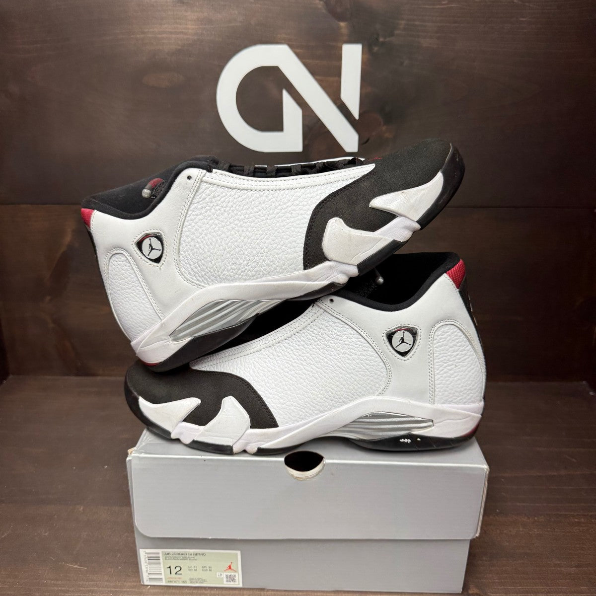 Jordan 14 Retro Black Toe (2024) - Image 1