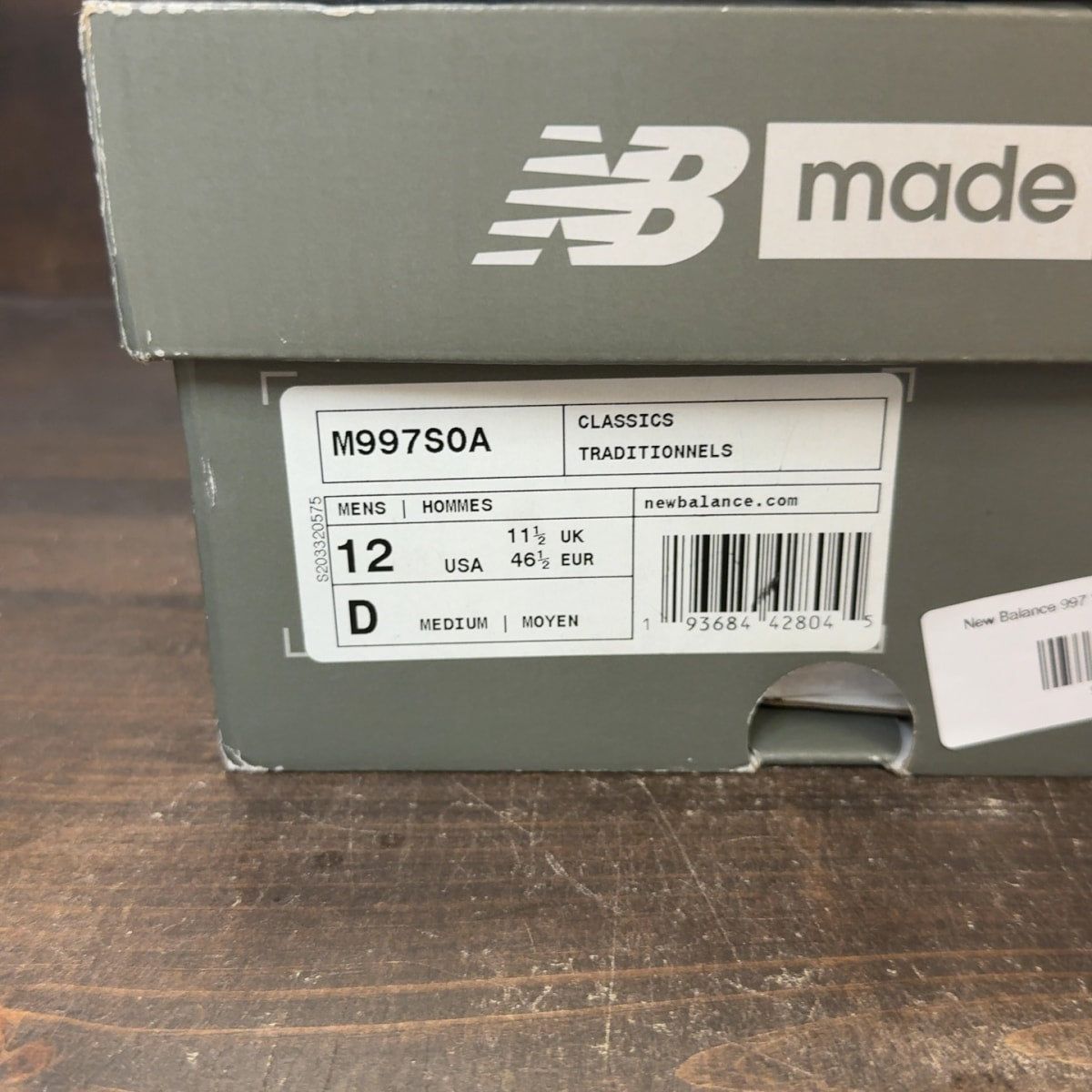 New Balance 997 Seasonal Colors (US 12) (USED) Size 12 (Pre-Owned) - Image 8