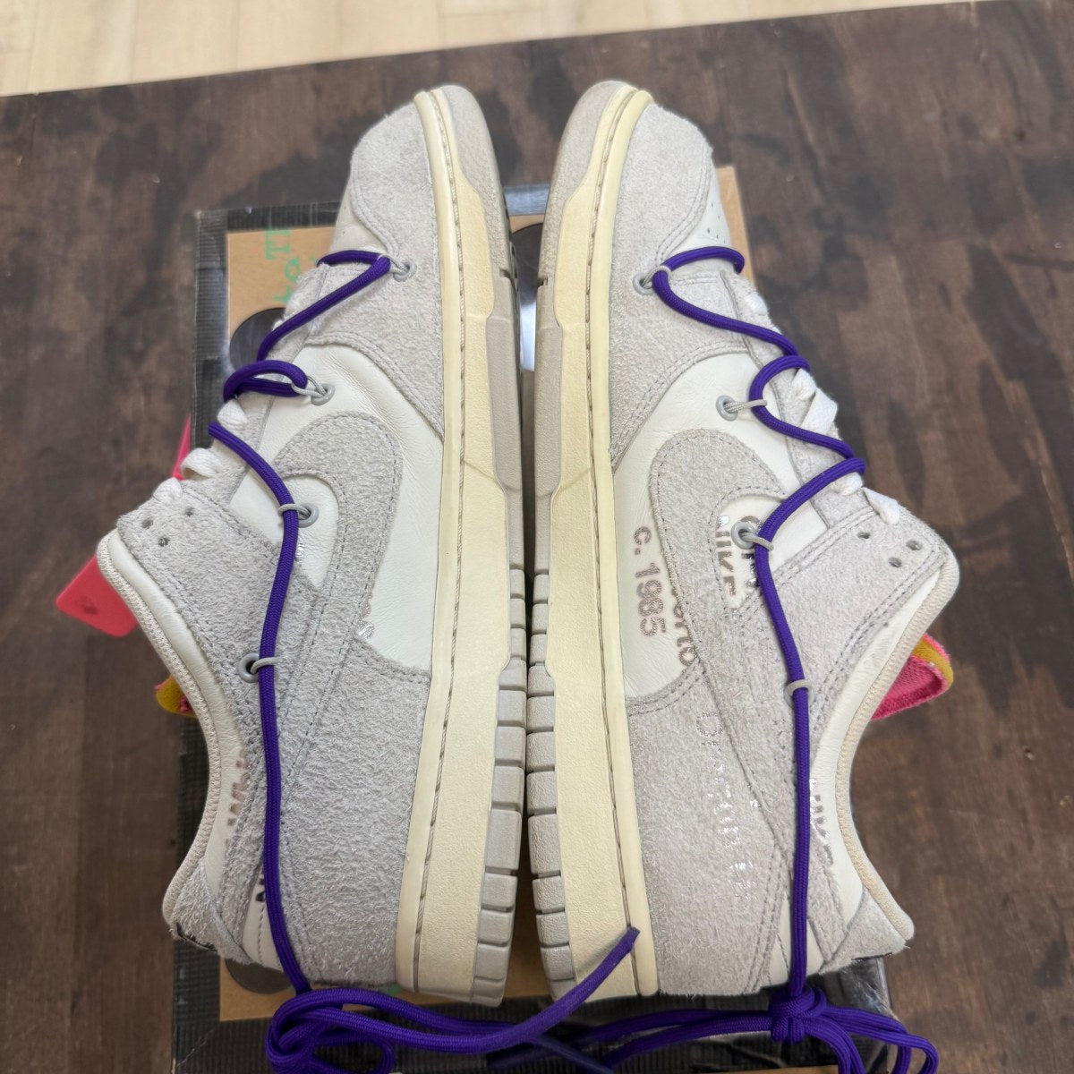 Nike Dunk Low Off-White Lot 15 - Image 3