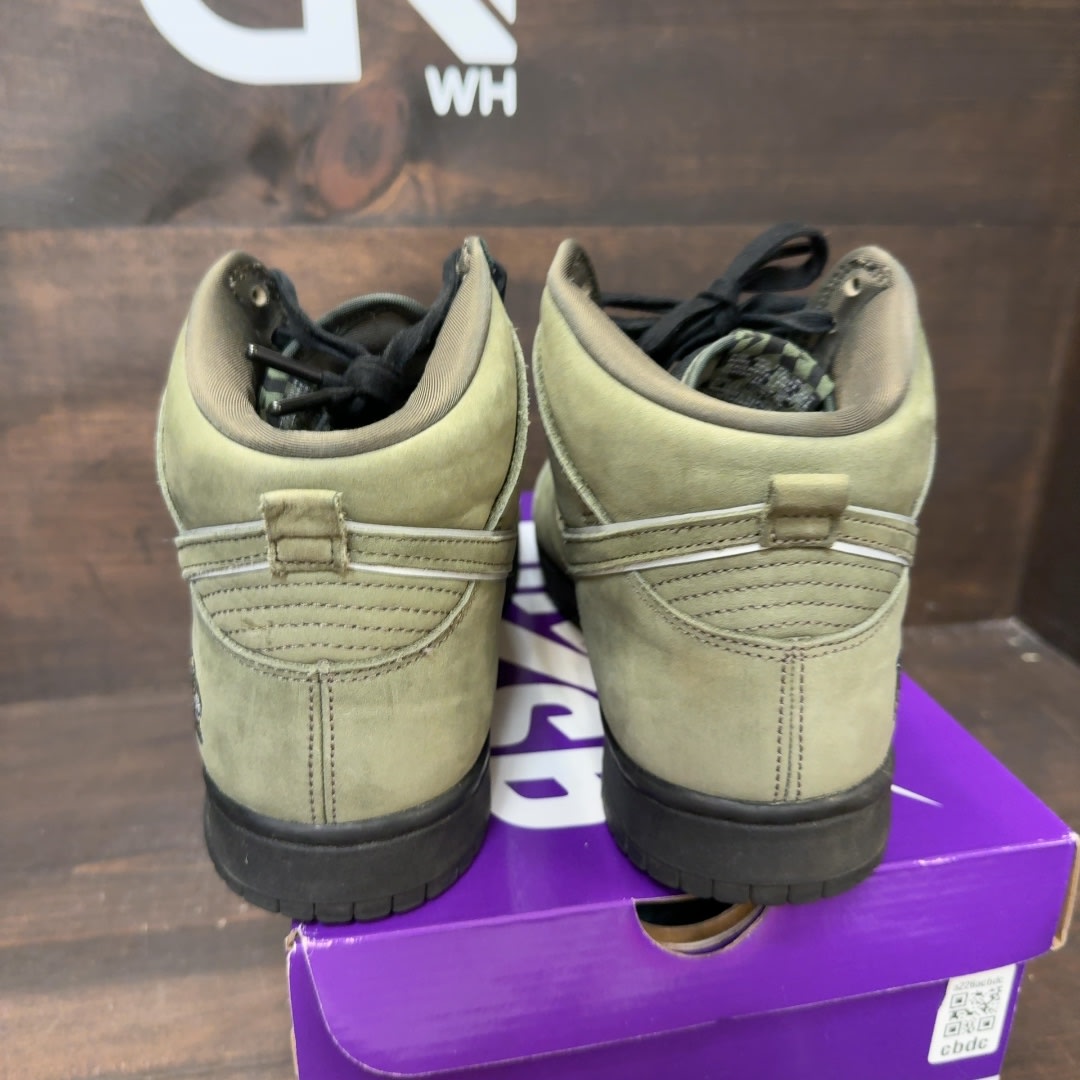 Nike Dunk High Soulgoods Olive Size 12 (Pre-Owned) - Image 4