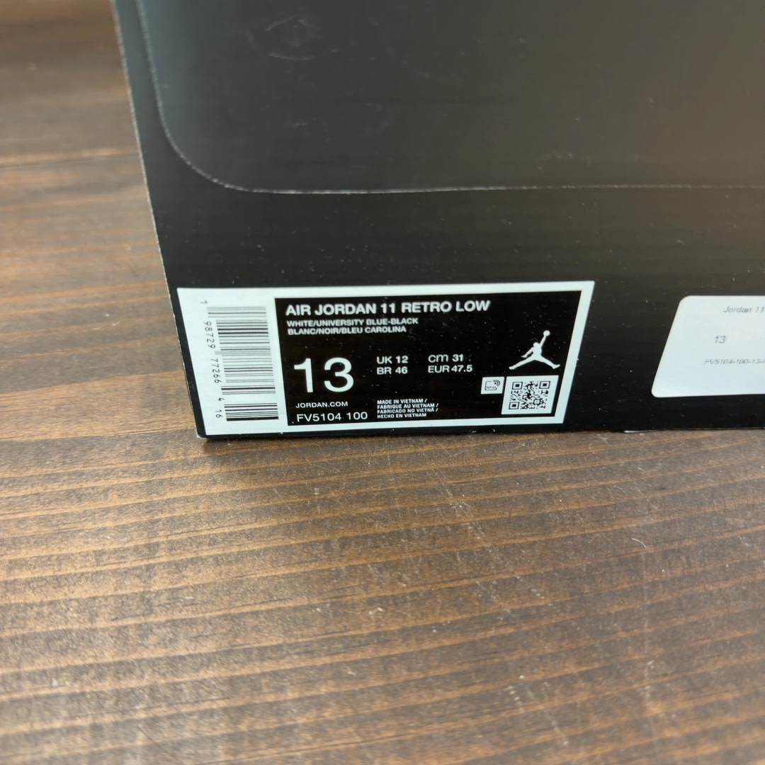 Jordan 11 Retro Low University Blue (2026) - Image 8