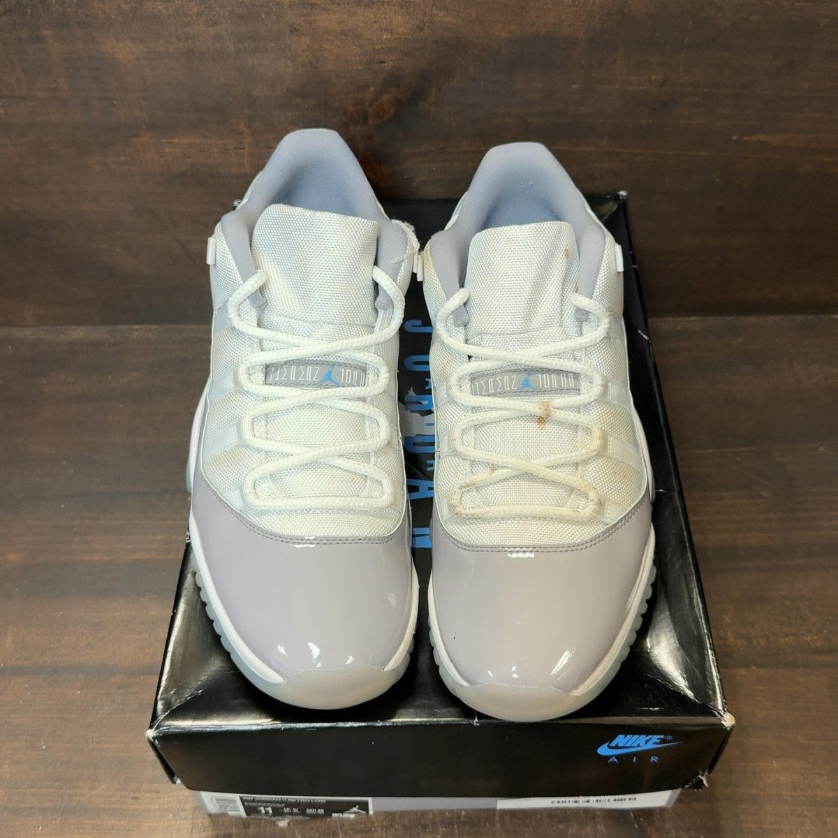 Jordan 11 Retro Low Cement Grey - Image 3