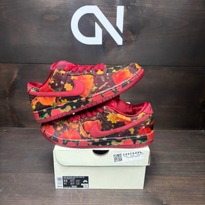 Nike SB Dunk Low The Wizard of Oz Poppy Field Size 9.5 (Pre-Owned)