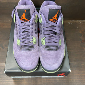 Jordan 4 Retro Canyon Purple (Women's) - Image 3