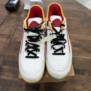 Jordan 2 Retro Low SP Off-White White Red Size 14 (Pre-Owned) - Image 2