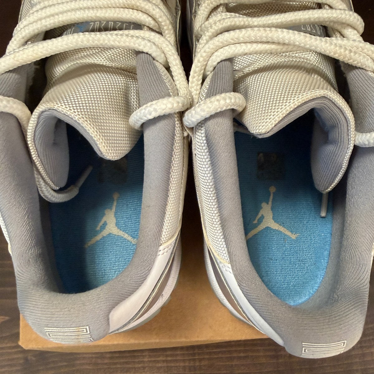 Jordan 11 Retro Low Cement Grey Size 11 (Pre-Owned) - Image 5