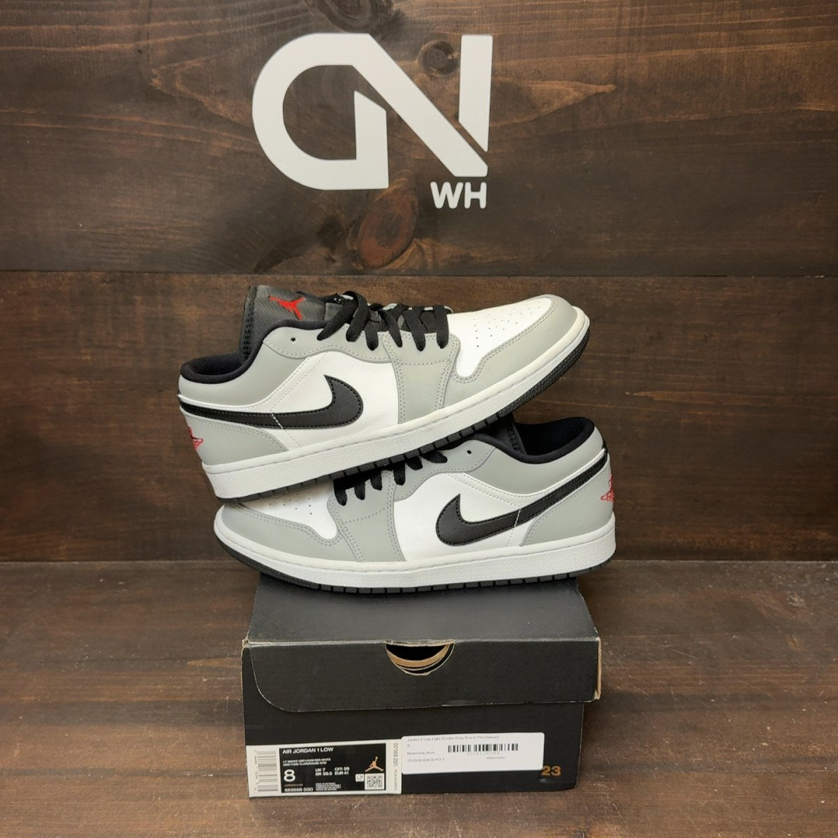 Jordan 1 Low Light Smoke Grey - Image 1