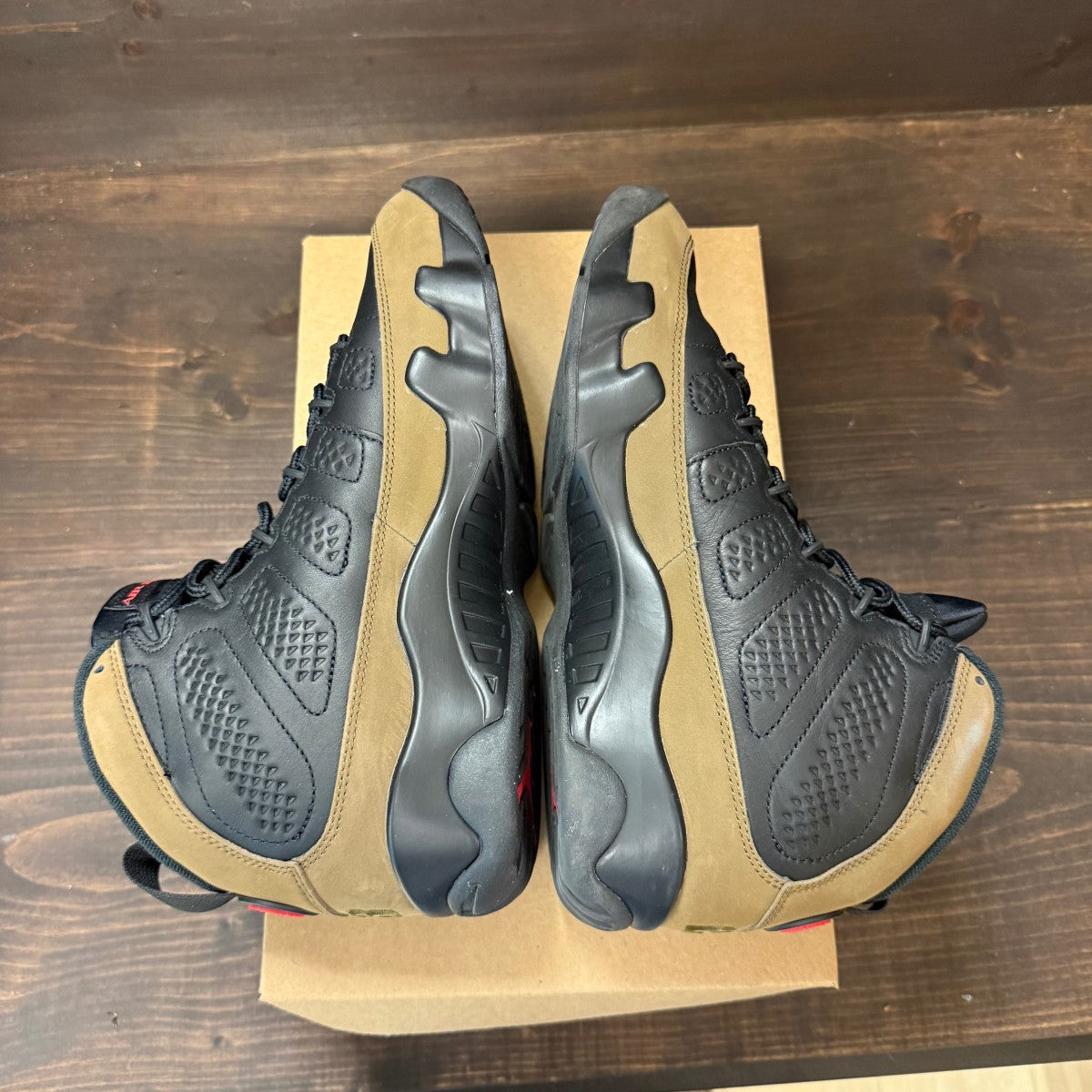 Jordan 9 Retro Olive (2024) Size 9 (Pre-Owned) - Image 5