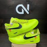 Nike Air Force 1 Low Off-White Volt Size 11 (Pre-Owned) - Image 1