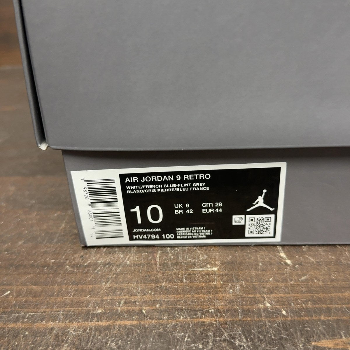 Jordan 9 Retro Flint Grey French Blue (2026) - Image 6