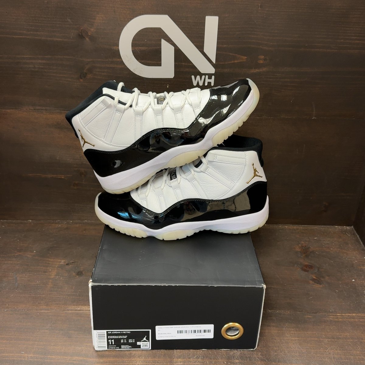 Jordan 11 Retro DMP Gratitude (2023) Size 11 (Pre-Owned) - front