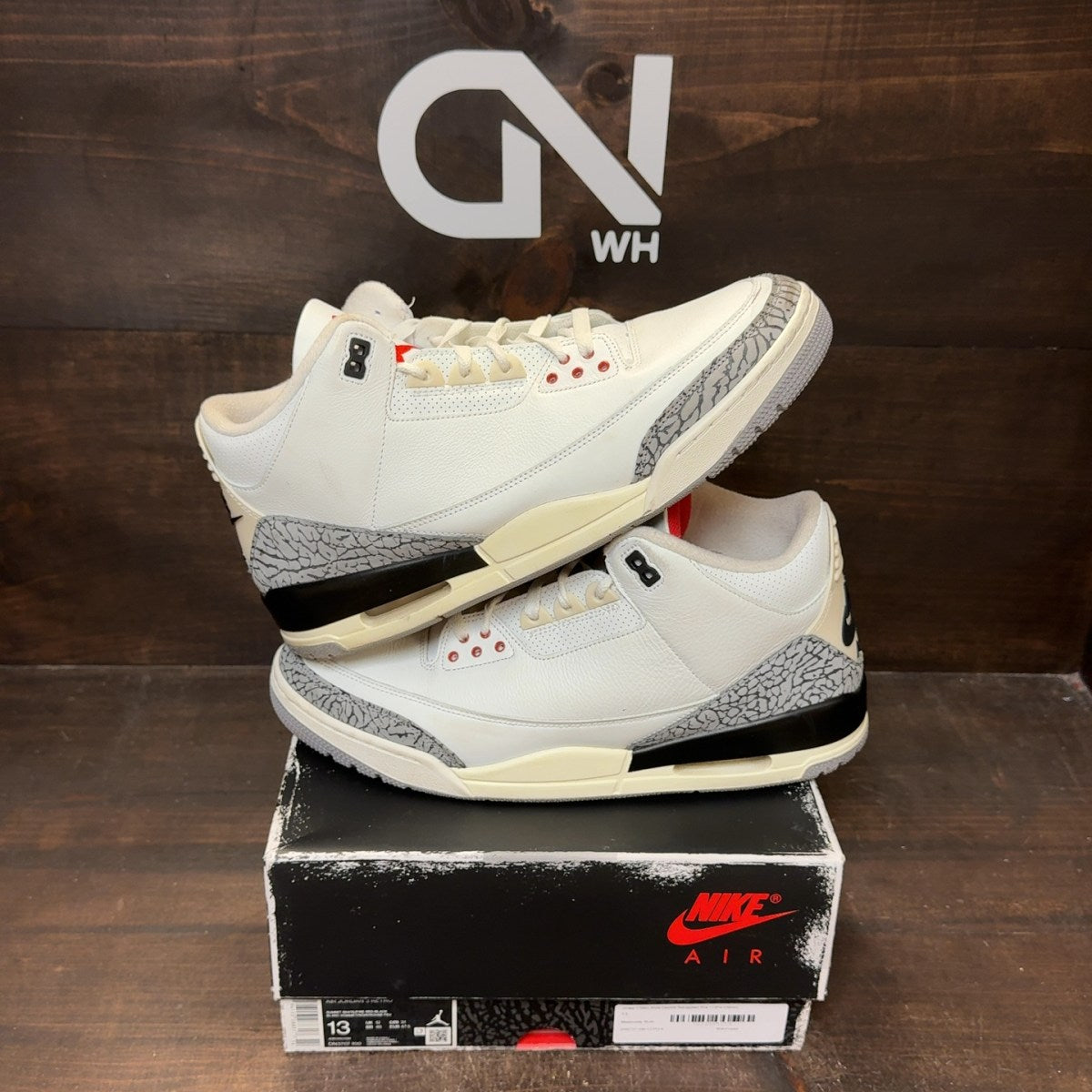 Jordan 3 Retro White Cement Reimagined - Image 1